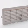 Grille à encastrer ABS + moustiquaire blanc 7.8x17.9 cm