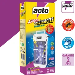 Grill'insecte aspirateur lampe UV ACTO