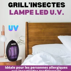 Grill'Insectes UV 12 LEDS