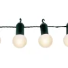 Guirlande de fête LED solaire blanc chaud