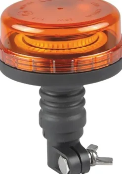 Gyrophare 45 LED double flash sur tige