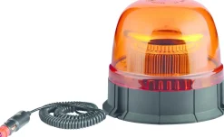 Gyrophare LED double flash base magnétique