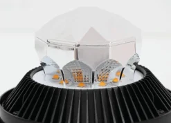 Gyrophare LED sur batterie 4A/h base magnétique