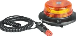 Gyrophare 45 LED bas double flash magnétique