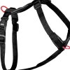 Harnais pour chien nylon premium 25mm 65/97 cm noir ZOLUX