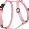 Harnais pour chien nylon classique 10mm 23/39 cm rose ZOLUX