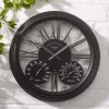 Horloge Exeter ronde Ø38cm noir