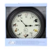 Horloge musicale sons des animaux de la ferme ronde Ø30cm
