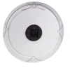 Horloge scottish ronde Ø47cm blanc