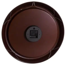 Horloge vintage ronde Ø47cm noir