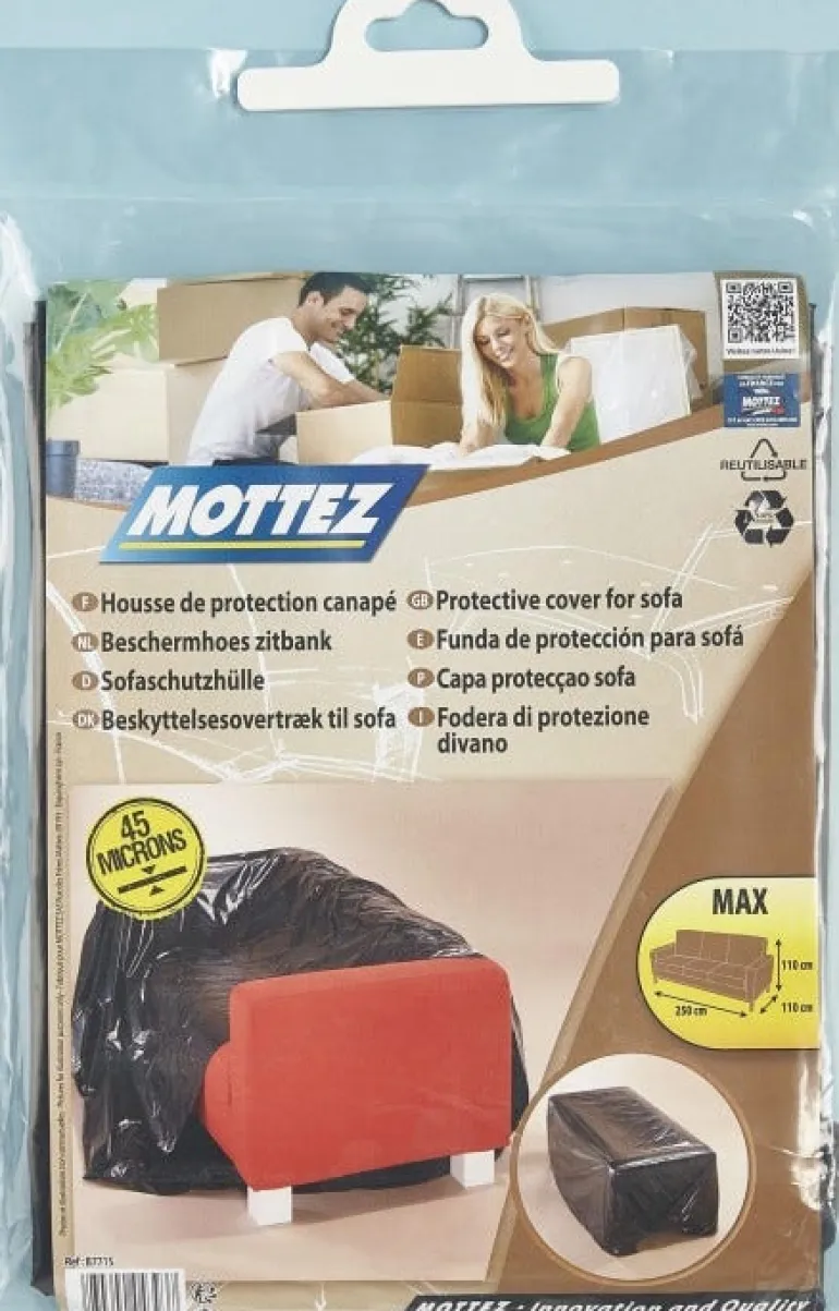 Housse de protection pour canapé 250 x 110 x 110 cm