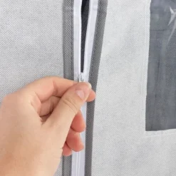 Housse pour vêtements à suspendre Life M blanche