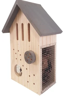 Hôtel à insectes en pin 28 cm CAILLARD