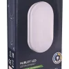 Hublot ALUDRA LED ovale blanc 12W / 1080LM