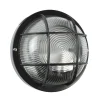 Hublot RANA rond noir sans lampe 60W max E27 IP44