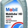 Huile de transmission mécanique Mobilube HD 80W90 1L MOBIL
