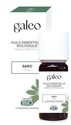 Huile essentielle bio saro