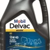 Huile moteur Mobil Delvac Modern 15W40 Super Defense V4 4L