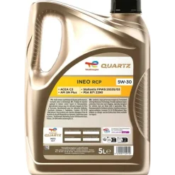 Huile moteur Quartz Ineo RCP 5W-30 - 5L TOTAL
