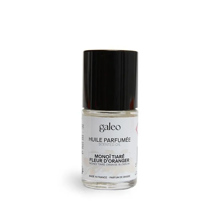 Huile parfumée 15 ml monoï tiare/fleur d'oranger GALEO