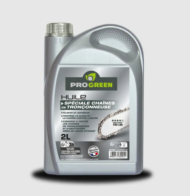 Huile de chaîne de tronçonneuse 2L PROGREEN