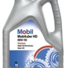 Huile de transmissions Mobilube HD 80W90 - 4L MOBIL