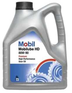 Huile de transmissions Mobilube HD 80W90 - 4L MOBIL