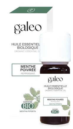 Huile essentielle bio menthe poivrée GALEO