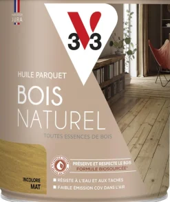 Huile parquet Bois Naturel Incolore 2,5L V33