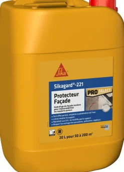 Imperméabilisant Sikagard - 221 Protecteur façade 20 L