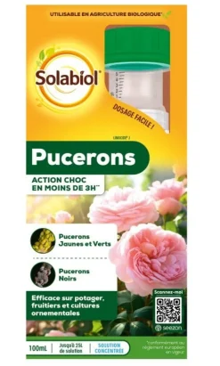 Insecticide contre les pucerons 100ml SOLABIOL