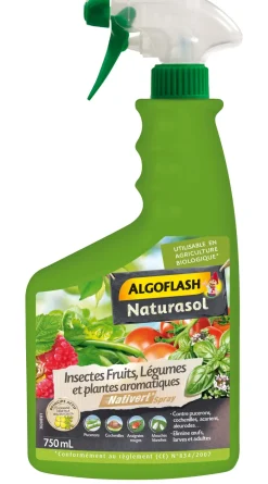 Insecticide fruits, légumes & plantes 750ml ALGOFLASH