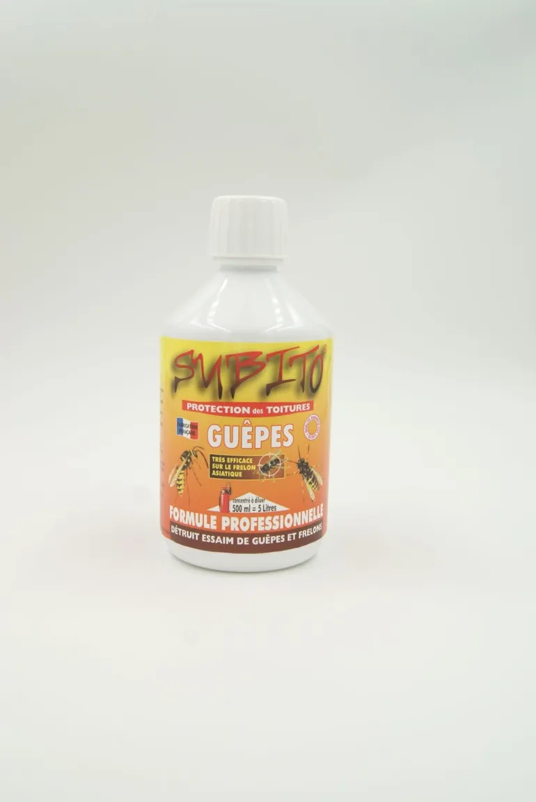 Insecticide liquide concentré contre guêpes/frelons 500ml