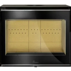 Insert porte vitrée Adour 600 inox noir RICHARD LE DROFF