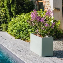 Jardinière Basalt 99,5 cm vert amande 98L EDA