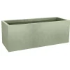 Jardinière Basalt Up 79,5 cm 57L vert amande EDA
