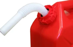 Jerrican à bec verseur 10 L rouge spécial hydrocarbures