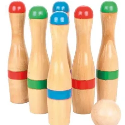 Jeu de quilles en bois