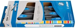 Jeu de 5 tournevis plats et Pozidriv UNIOR