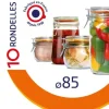 Joints universels pour bocaux classiques Ø85mm Paquet de 10