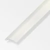 Jonction 30x5 mm aluminium inox adhésif 2m