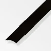 Jonction 30x5 mm aluminium noir brossé adhésif 1m