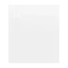 Joue Façade Artika laquée blanc Ral9003 713x580mm pleine