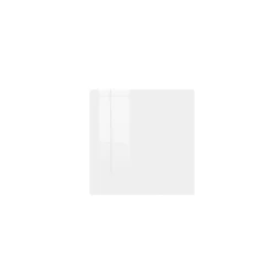 Joue Façade Artika laquée blanc Ral9003 428x32mm pleine