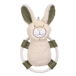 Jouet pour chien Lapin corde 30x15 cm