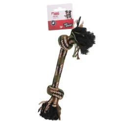 Jouet corde forme os kaki pour petit chien 27 cm
