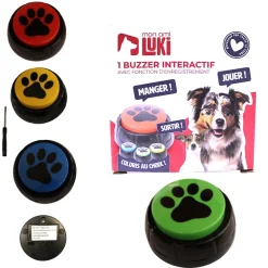 Jouet éducatif sonore buzzer 9 x 9 x 4 cm - vendu à l'unité