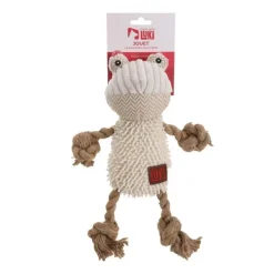Jouet peluche et corde 30 cm - Vendu à l'unité
