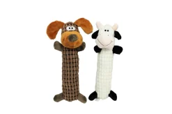 Jouet peluche long corps 28 cm - Vendu à l'unité