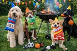 Jouet peluche snack pour chien avec corde - vendu à l'unité